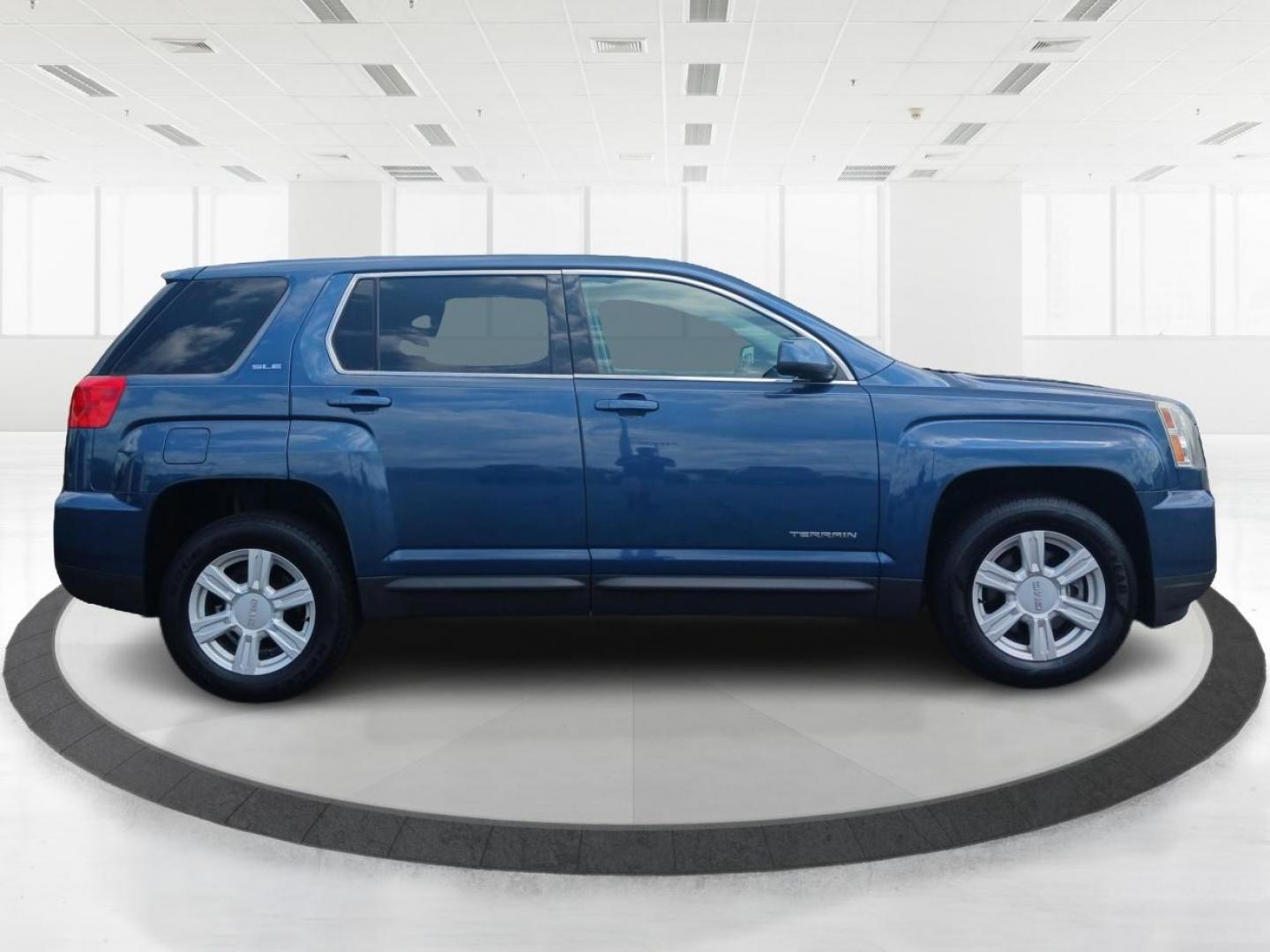 2016 Slate Blue Metallic GMC Terrain SLE1 FWD (2GKALMEK9G6) with an 2.4L L4 DOHC 16V engine, 6A transmission, located at 401 Woodman Dr, Riverside, OH, 45431, (937) 908-9800, 39.760899, -84.123421 - Photo#1