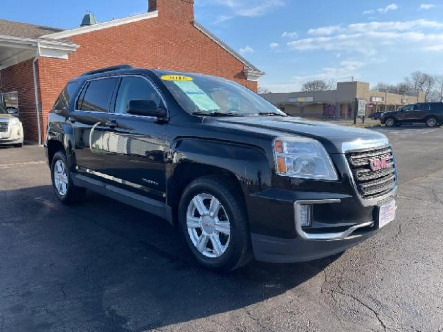 2016 Onyx Black GMC Terrain SLE2 AWD (2GKFLTEK4G6) with an 2.4L L4 DOHC 16V engine, 6-Speed Automatic transmission, located at 401 Woodman Dr, Riverside, OH, 45431, (937) 908-9800, 39.760899, -84.123421 - Photo#0