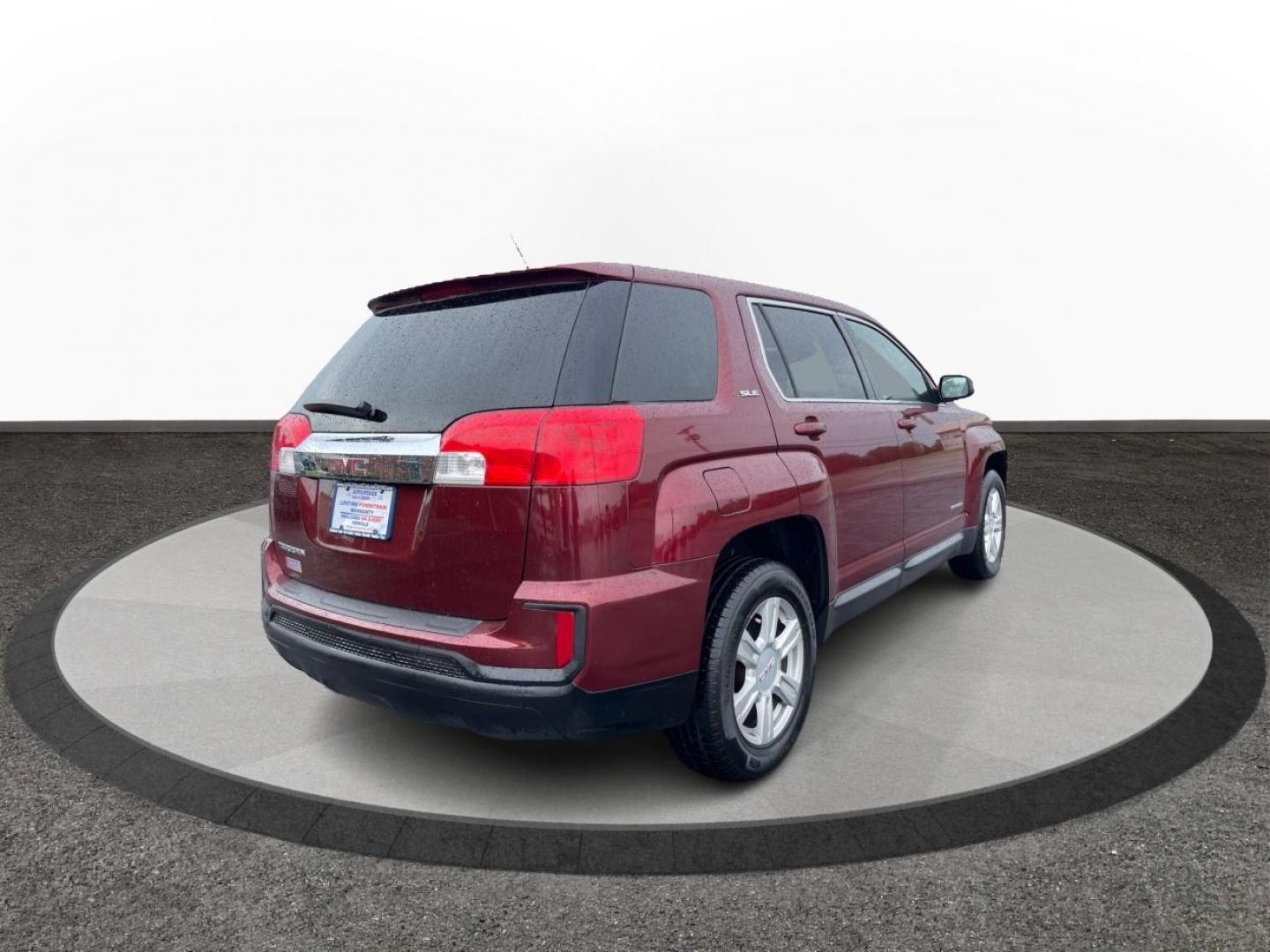 2016 Crimson Red Tintcoat GMC Terrain SLE1 FWD (2GKALMEK9G6) with an 2.4L L4 DOHC 16V engine, 6A transmission, located at 4508 South Dixie Dr, Moraine, OH, 45439, (937) 908-9800, 39.689976, -84.218452 - Photo#2