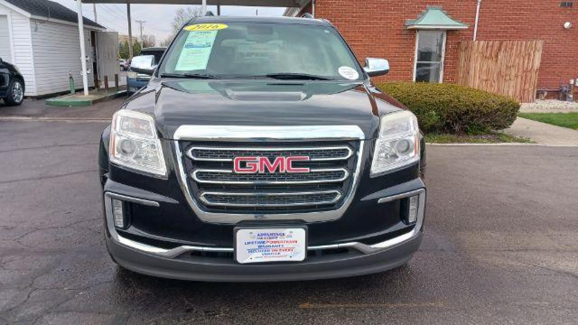 2016 Onyx Black GMC Terrain SLT FWD (2GKFLPE33G6) with an 3.6L V6 DOHC 24V engine, 6-Speed Automatic transmission, located at 880 E. National Road, Vandalia, OH, 45377, (937) 908-9800, 39.891918, -84.183594 - Photo#1