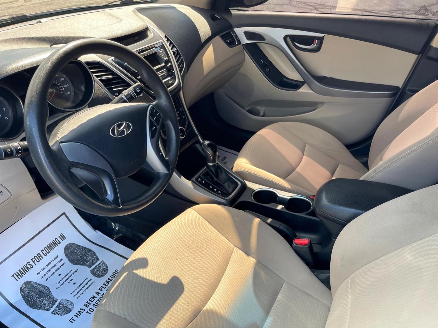 2016 Brown Hyundai Elantra Limited (5NPDH4AE3GH) with an 1.8L L4 DOHC 16V engine, 6-Speed Automatic transmission, located at 880 E. National Road, Vandalia, OH, 45377, (937) 908-9800, 39.891918, -84.183594 - Photo#8