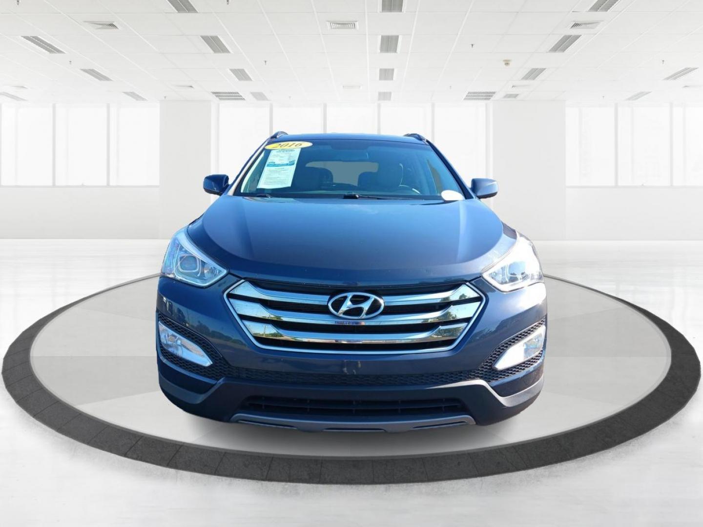 2016 Marlin Blue Hyundai Santa Fe Sport 2.4 AWD (5XYZUDLB5GG) with an 2.4L L4 DOHC 16V engine, 6-Speed Automatic transmission, located at 1184 Kauffman Ave, Fairborn, OH, 45324, (937) 908-9800, 39.807072, -84.030914 - Photo#6