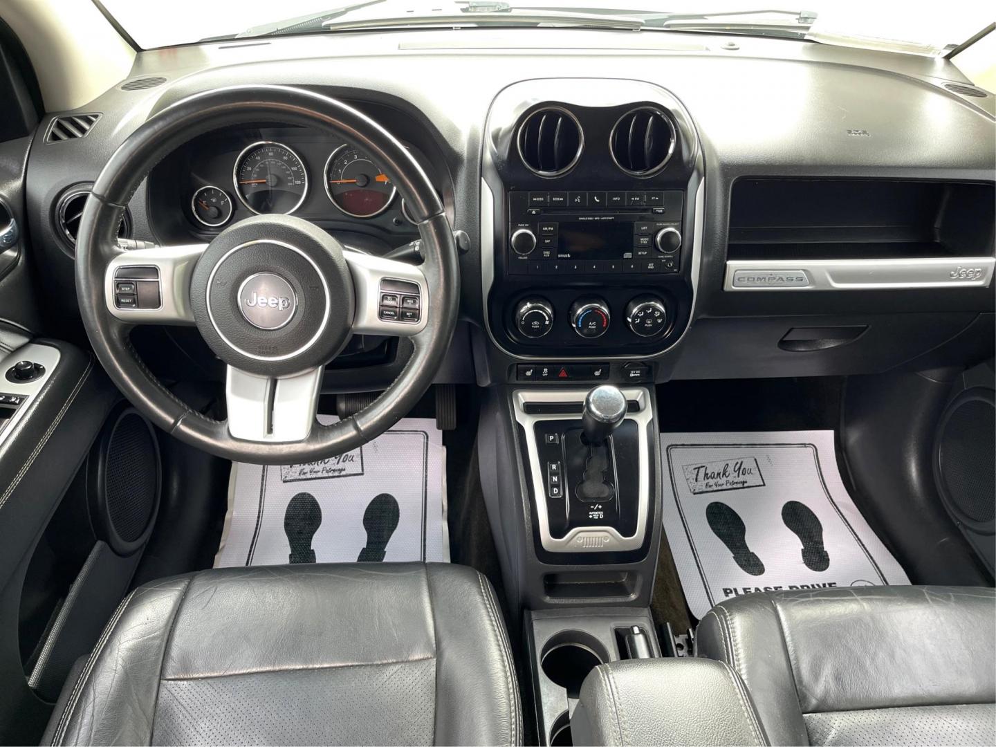 2016 Silver Jeep Compass (1C4NJDEB3GD) with an 2.4L L4 DOHC 16V engine, 6-Speed Automatic transmission, located at 880 E. National Road, Vandalia, OH, 45377, (937) 908-9800, 39.891918, -84.183594 - Photo#18