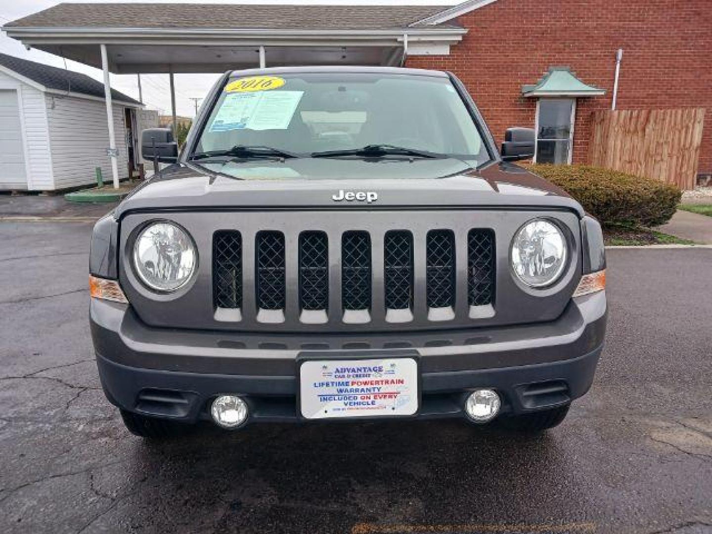 2016 Gray Jeep Patriot Latitude 4WD (1C4NJRFB8GD) with an 2.4L L4 DOHC 16V engine, located at 1184 Kauffman Ave, Fairborn, OH, 45324, (937) 908-9800, 39.807072, -84.030914 - Photo#1