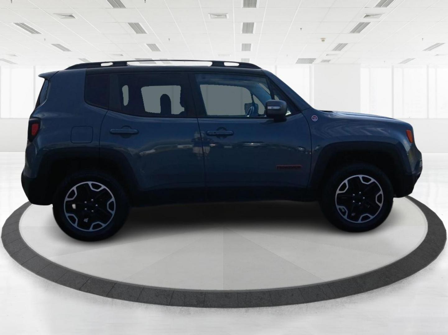 2016 Granite Crystal Metallic Clear Coat Jeep Renegade (ZACCJBCT3GP) with an 2.4L L4 DOHC 16V engine, 9-Speed Automatic transmission, located at 401 Woodman Dr, Riverside, OH, 45431, (937) 908-9800, 39.760899, -84.123421 - Photo#0