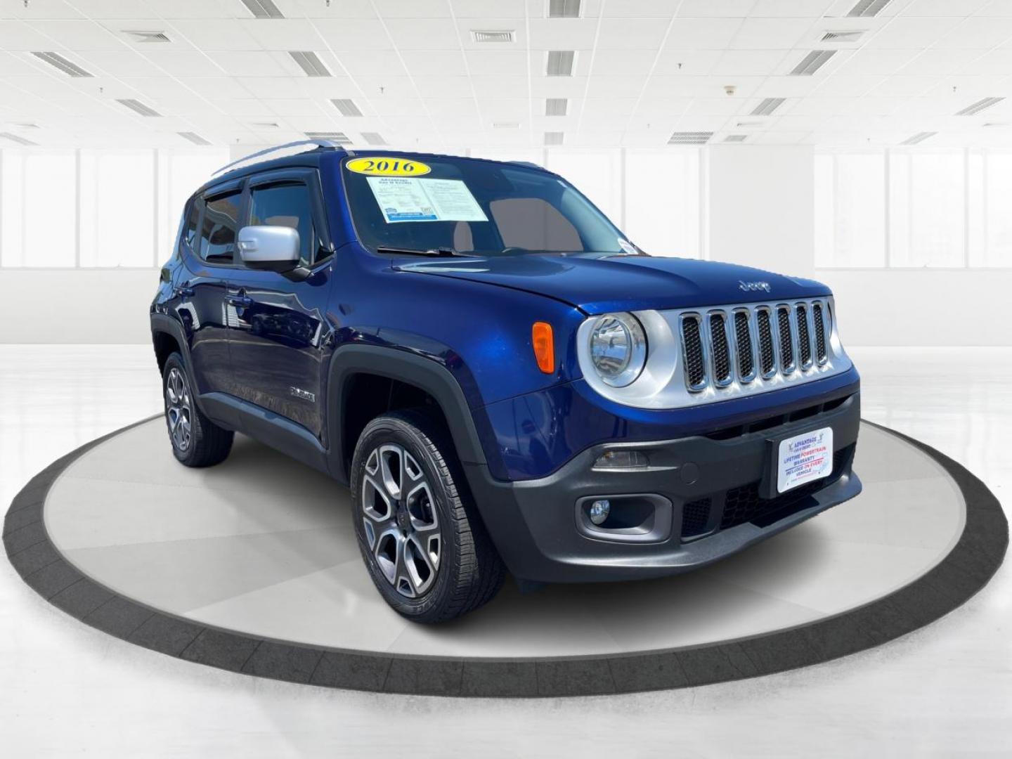 2016 Jetset Blue Jeep Renegade (ZACCJBDT0GP) with an 2.4L L4 DOHC 16V engine, 9-Speed Automatic transmission, located at 1230 East Main St, Xenia, OH, 45385, (937) 908-9800, 39.688026, -83.910172 - Photo#0