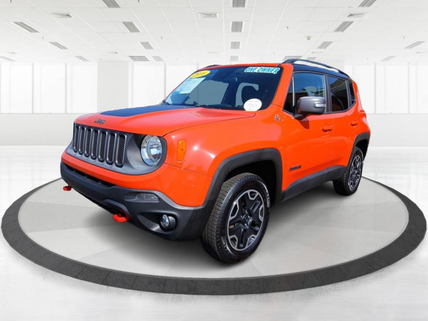 2016 Omaha Orange Jeep Renegade Trailhawk (ZACCJBCTXGP) with an 2.4L L4 DOHC 16V engine, 9A transmission, located at 1951 S Dayton Lakeview Rd., New Carlisle, OH, 45344, (937) 908-9800, 39.890999, -84.050255 - Photo#4