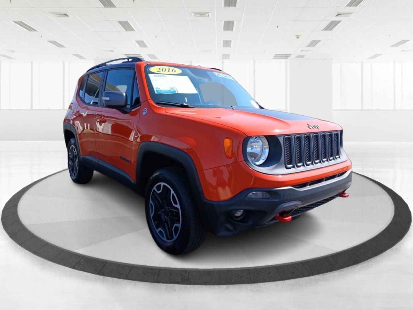 2016 Omaha Orange Jeep Renegade Trailhawk (ZACCJBCTXGP) with an 2.4L L4 DOHC 16V engine, 9A transmission, located at 1951 S Dayton Lakeview Rd., New Carlisle, OH, 45344, (937) 908-9800, 39.890999, -84.050255 - Photo#5