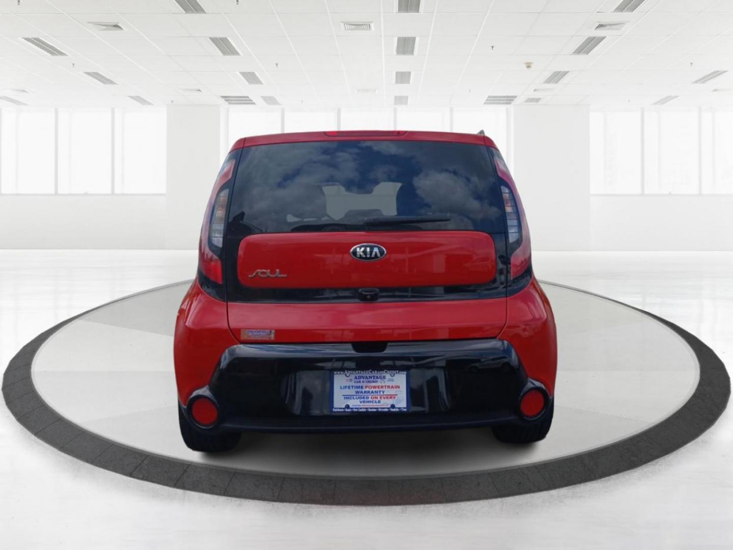 2016 Inferno Red Kia Soul + (KNDJP3A50G7) with an 2.0L L4 DOHC 16V engine, 6A transmission, located at 401 Woodman Dr, Riverside, OH, 45431, (937) 908-9800, 39.760899, -84.123421 - Photo#3