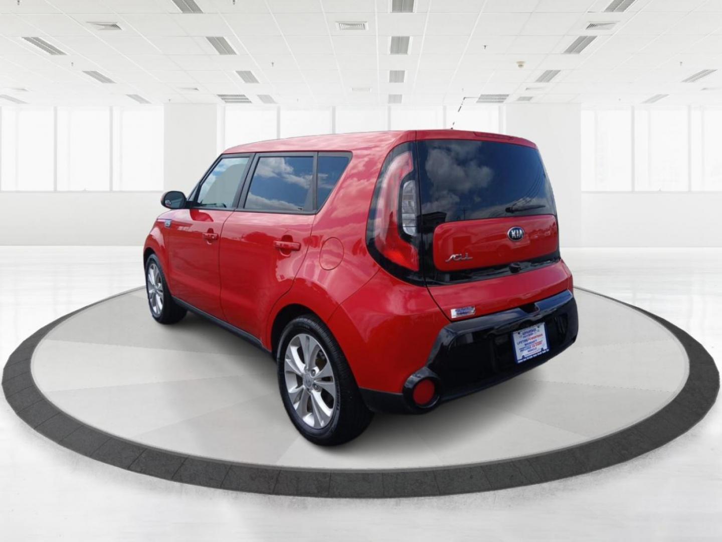 2016 Inferno Red Kia Soul + (KNDJP3A50G7) with an 2.0L L4 DOHC 16V engine, 6A transmission, located at 401 Woodman Dr, Riverside, OH, 45431, (937) 908-9800, 39.760899, -84.123421 - Photo#4