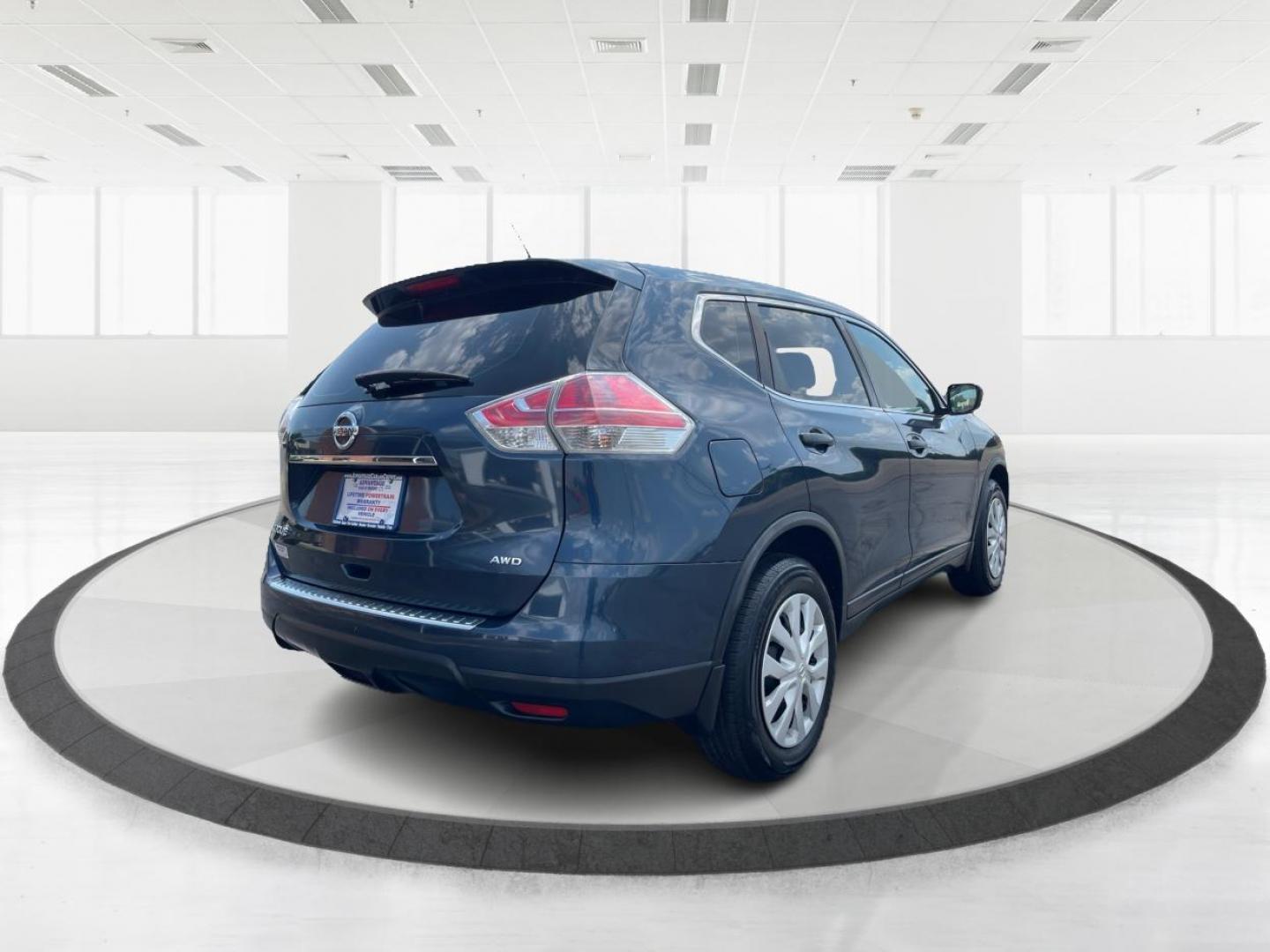 2016 Arctic Blue Metallic Nissan Rogue SV AWD (KNMAT2MVXGP) with an 2.5L L4 DOHC 16V engine, CVT transmission, located at 1099 N County Rd 25A , Troy, OH, 45373, (937) 908-9800, 40.057079, -84.212883 - Photo#2