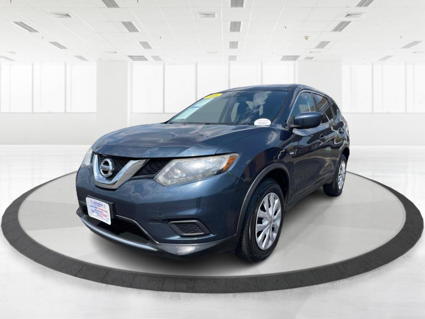 2016 Arctic Blue Metallic Nissan Rogue SV AWD (KNMAT2MVXGP) with an 2.5L L4 DOHC 16V engine, CVT transmission, located at 1099 N County Rd 25A , Troy, OH, 45373, (937) 908-9800, 40.057079, -84.212883 - Photo#7