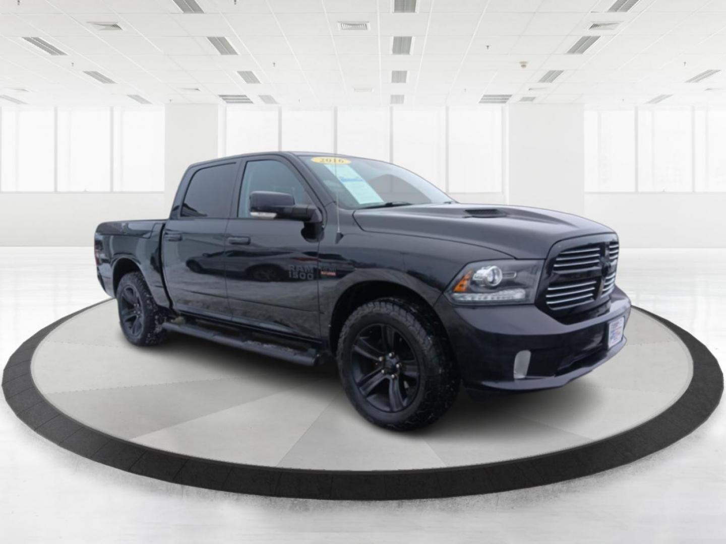 2016 RAM 1500 Sport Crew Cab SWB 4WD (1C6RR7MT1GS) with an 5.7L V8 OHV 16V engine, 8-Speed Automatic transmission, located at 8750 N County Rd 25A, Piqua, OH, 45356, (937) 908-9800, 40.164391, -84.232513 - Photo#0