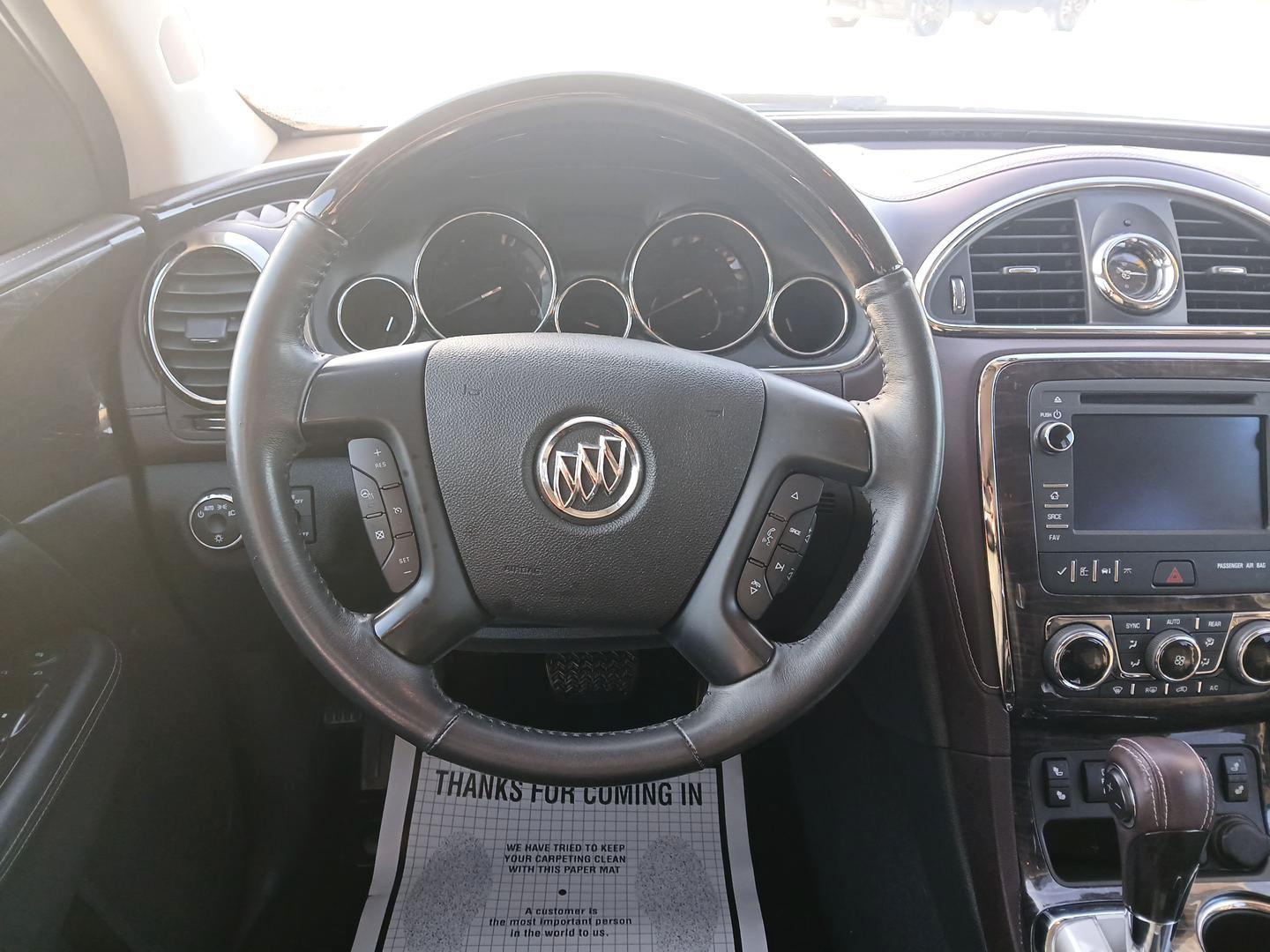 2017 Buick Enclave Leather FWD (5GAKRBKD2HJ) with an 3.6L V6 DOHC 24V engine, 6-Speed Automatic Overdrive transmission, located at 1230 East Main St, Xenia, OH, 45385, (937) 908-9800, 39.688026, -83.910172 - Photo#15