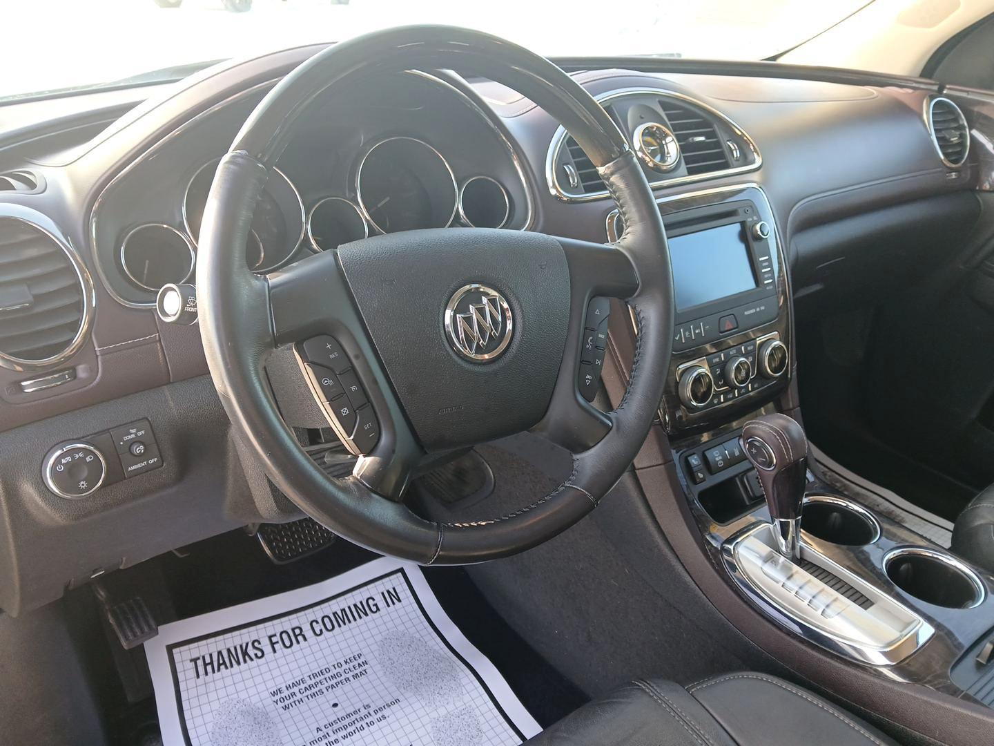 2017 Buick Enclave Leather FWD (5GAKRBKD2HJ) with an 3.6L V6 DOHC 24V engine, 6-Speed Automatic Overdrive transmission, located at 1230 East Main St, Xenia, OH, 45385, (937) 908-9800, 39.688026, -83.910172 - Photo#8