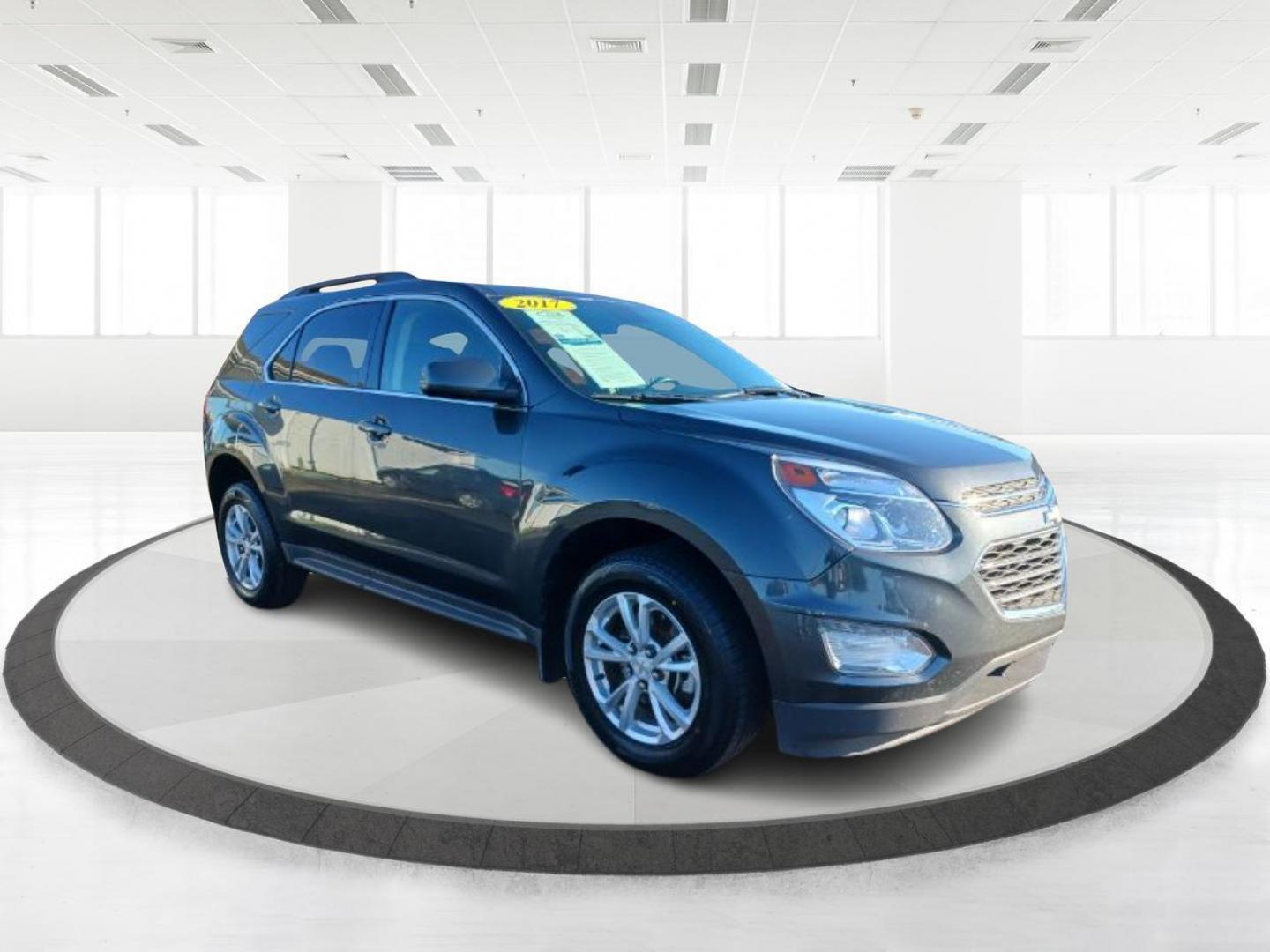 2017 Patriot Blue Metallic Chevrolet Equinox LT AWD (2GNFLFEK9H6) with an 2.4L L4 DOHC 16V FFV engine, 6A transmission, located at 1099 N County Rd 25A , Troy, OH, 45373, (937) 908-9800, 40.057079, -84.212883 - Photo#0