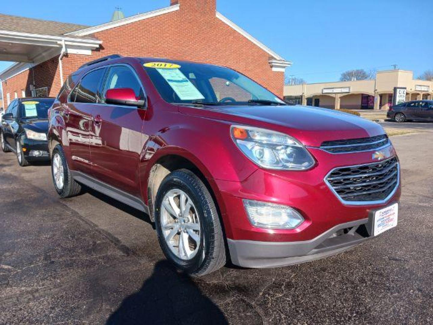 2017 Siren Red Tintcoat Chevrolet Equinox LT AWD (2GNFLFEKXH6) with an 2.4L L4 DOHC 16V FFV engine, 6-Speed Automatic transmission, located at 4508 South Dixie Dr, Moraine, OH, 45439, (937) 908-9800, 39.689976, -84.218452 - Photo#0