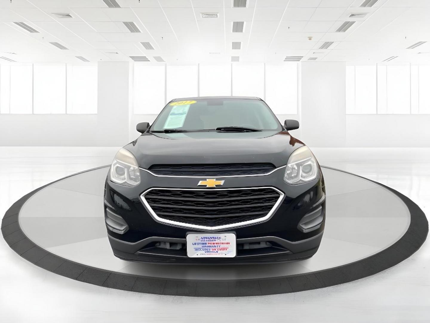 2017 Black Chevrolet Equinox LS 2WD (2GNALBEK2H1) with an 2.4L L4 DOHC 16V FFV engine, 6A transmission, located at 401 Woodman Dr, Riverside, OH, 45431, (937) 908-9800, 39.760899, -84.123421 - Photo#3