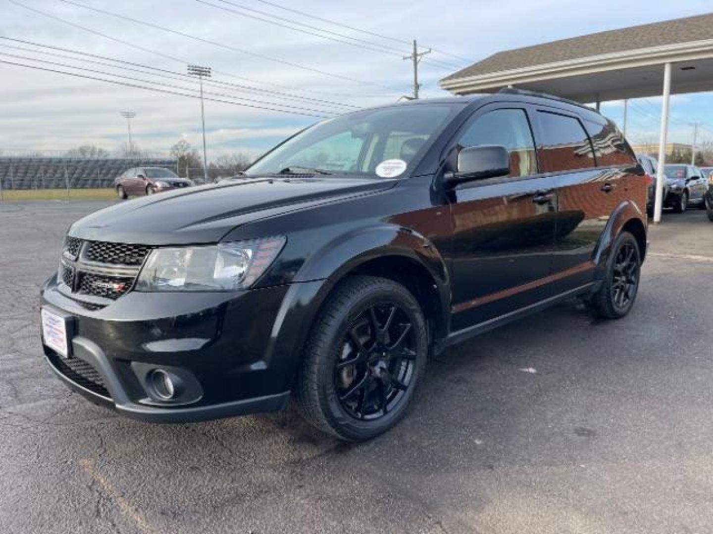 2017 Pitch Black Clear Coat Dodge Journey GT AWD (3C4PDDEG8HT) with an 3.6L V6 DOHC 24V engine, 6-Speed Automatic transmission, located at 1230 East Main St, Xenia, OH, 45385, (937) 908-9800, 39.688026, -83.910172 - Photo#1