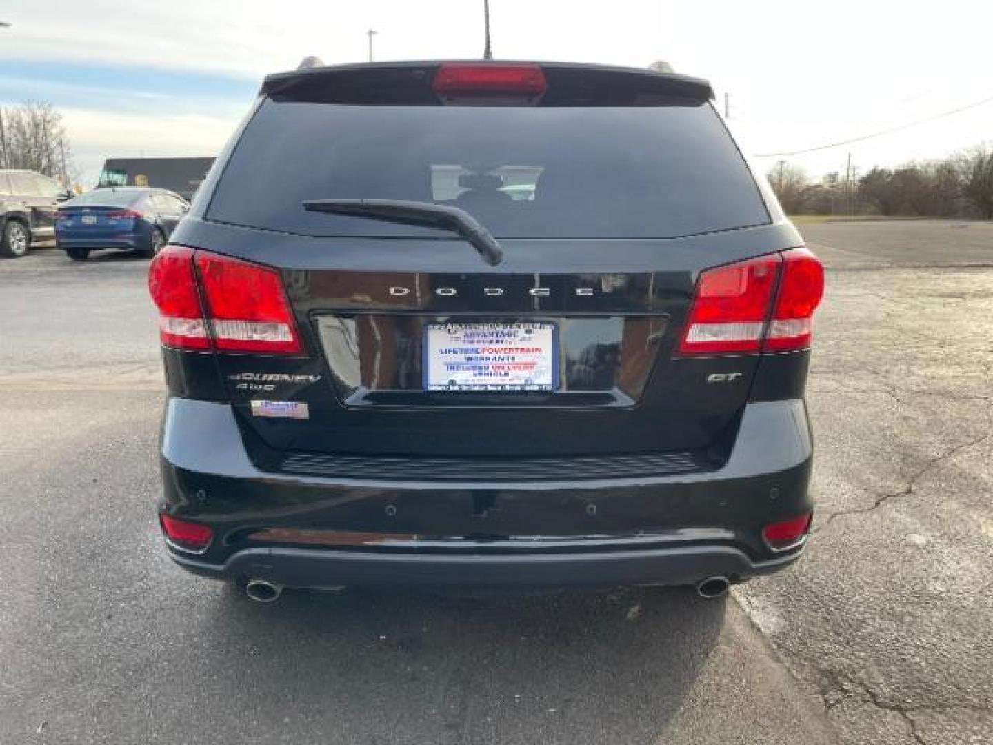 2017 Pitch Black Clear Coat Dodge Journey GT AWD (3C4PDDEG8HT) with an 3.6L V6 DOHC 24V engine, 6-Speed Automatic transmission, located at 1230 East Main St, Xenia, OH, 45385, (937) 908-9800, 39.688026, -83.910172 - Photo#3