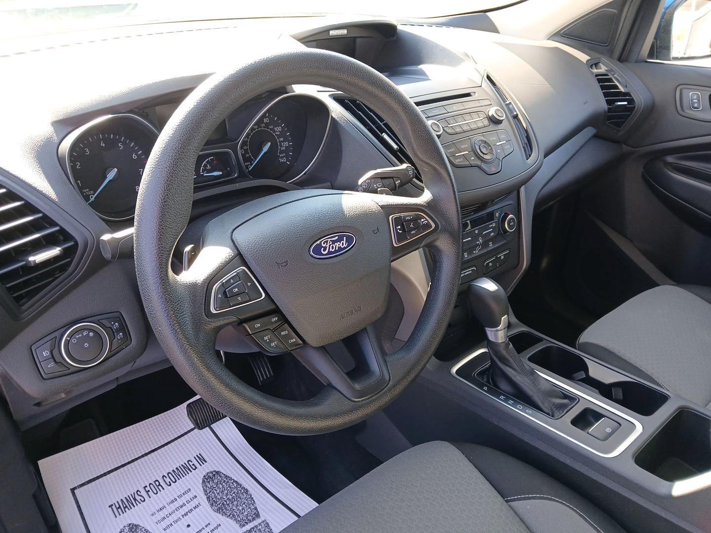 2017 Lightning Blue Metallic Ford Escape SE 4WD (1FMCU9G93HU) with an 2.0L L4 DOHC 16V engine, 6A transmission, located at 1099 N County Rd 25A , Troy, OH, 45373, (937) 908-9800, 40.057079, -84.212883 - Photo#8