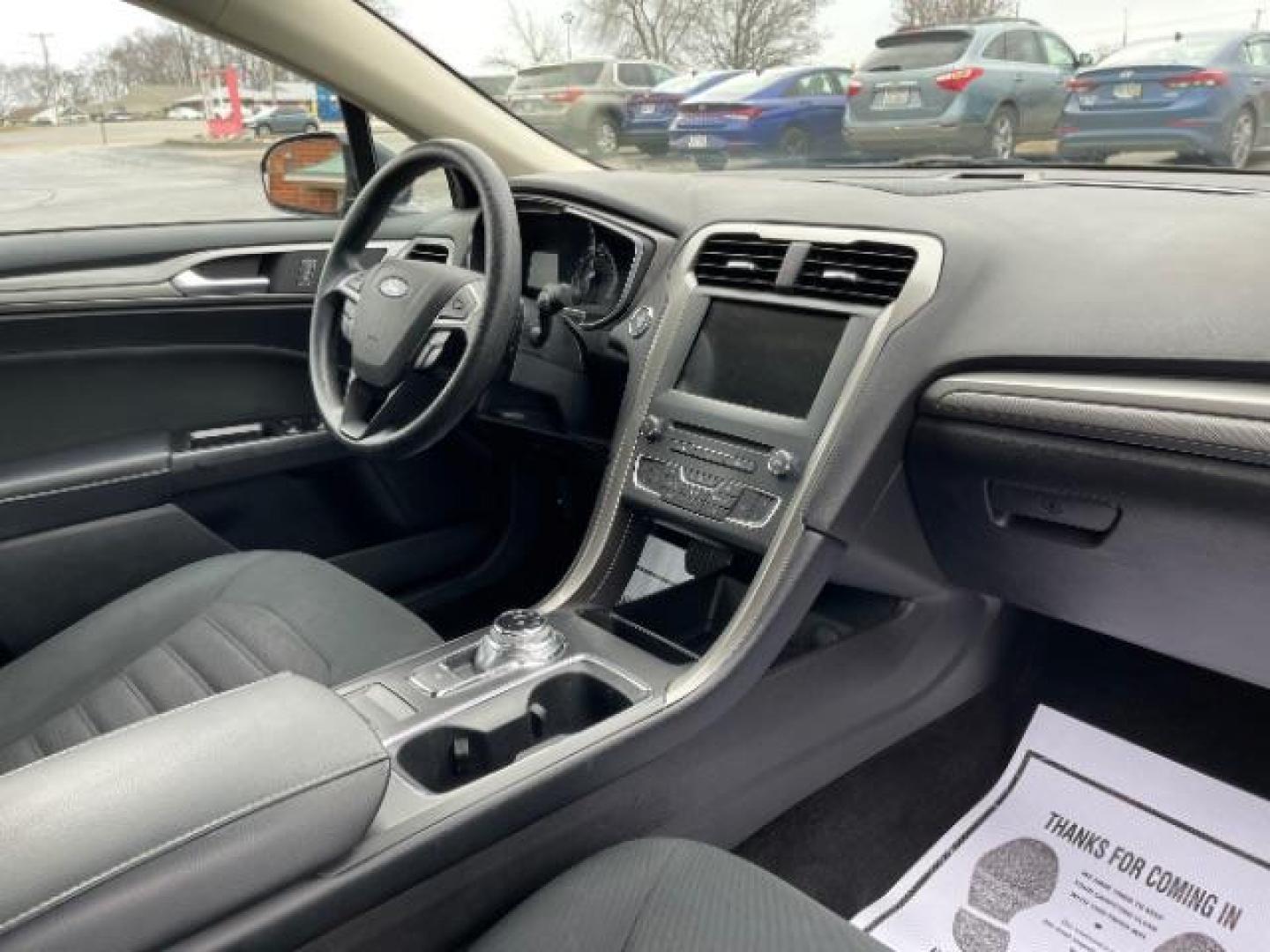 2017 Shadow Black Ford Fusion SE (3FA6P0HD7HR) with an 1.5L L4 DOHC 16V engine, 6-Speed Automatic transmission, located at 401 Woodman Dr, Riverside, OH, 45431, (937) 908-9800, 39.760899, -84.123421 - Photo#8