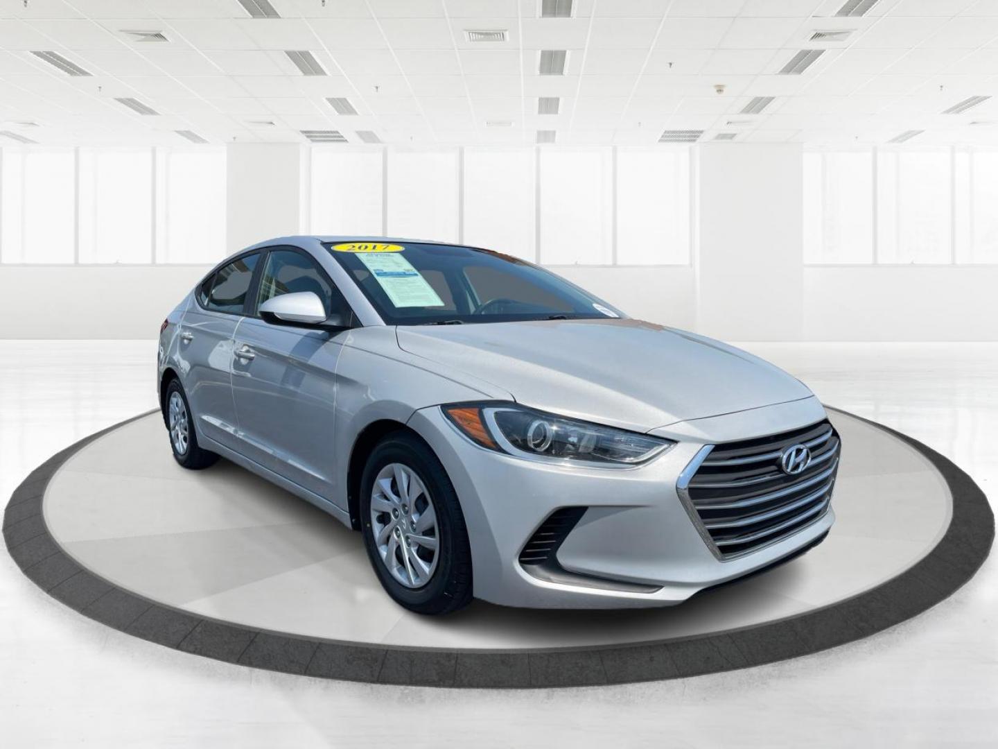 2017 Symphony Silver Hyundai Elantra SE 6AT (5NPD74LF8HH) with an 1.8L L4 DOHC 16V engine, 6A transmission, located at 1230 East Main St, Xenia, OH, 45385, (937) 908-9800, 39.688026, -83.910172 - Photo#0