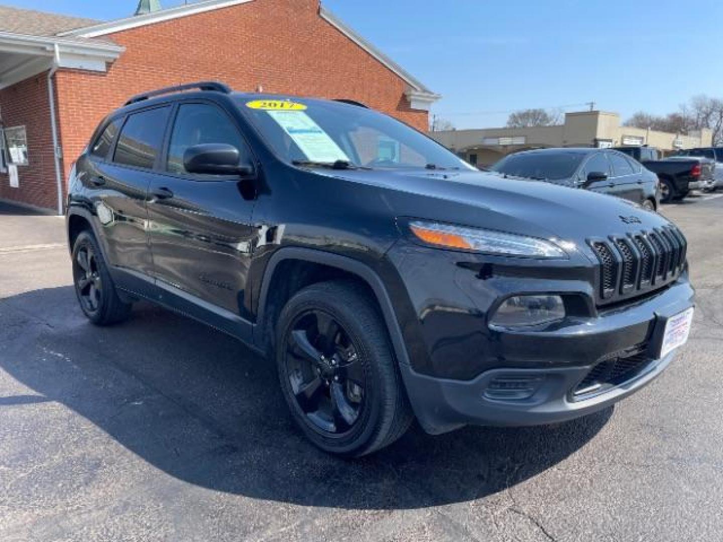 2017 DB Black Pearl Coat Jeep Cherokee Sport 4WD (1C4PJMAB8HW) with an 2.4L L4 DOHC 16V engine, 9-Speed Automatic transmission, located at 1951 S Dayton Lakeview Rd., New Carlisle, OH, 45344, (937) 908-9800, 39.890999, -84.050255 - Photo#0