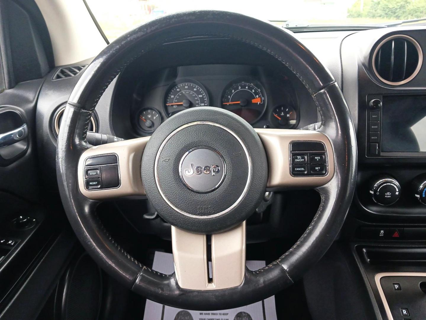 2017 White Knuckle Clear Coat Jeep Compass (1C4NJCBB4HD) with an 2.4L L4 DOHC 16V engine, located at 1184 Kauffman Ave, Fairborn, OH, 45324, (937) 908-9800, 39.807072, -84.030914 - Photo#15