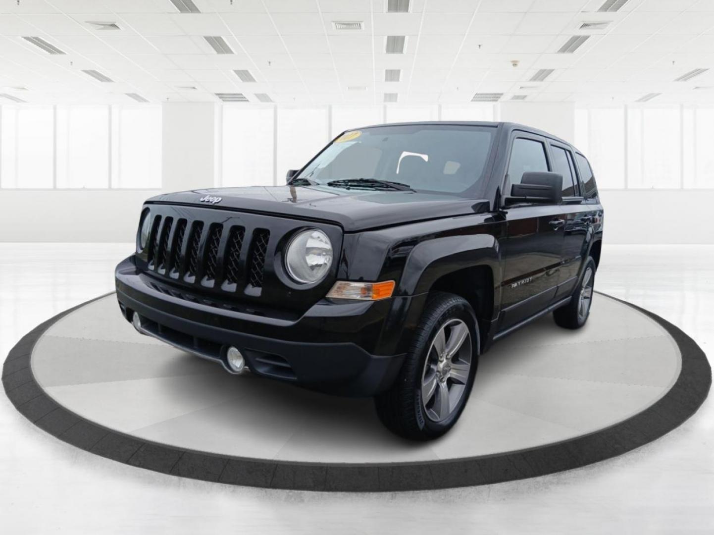 2017 Pitch Black Clear Coat Jeep Patriot Latitude 4WD (1C4NJRFB3HD) with an 2.4L L4 DOHC 16V engine, located at 1230 East Main St, Xenia, OH, 45385, (937) 908-9800, 39.688026, -83.910172 - Photo#4