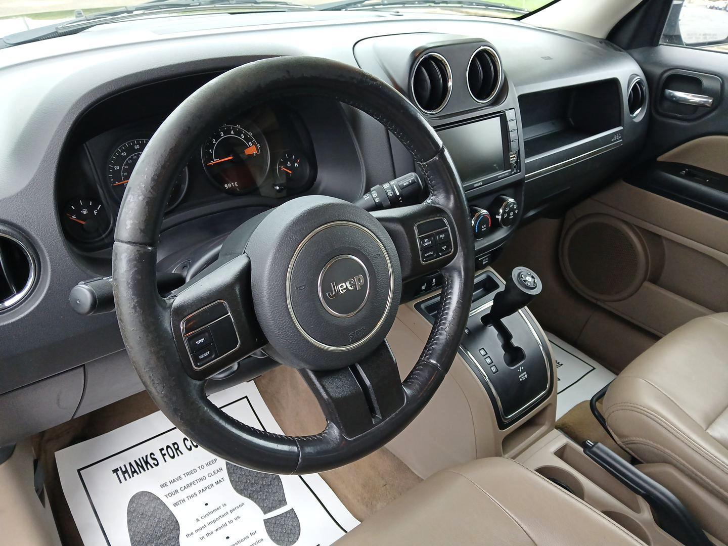 2017 Pitch Black Clear Coat Jeep Patriot Latitude 4WD (1C4NJRFB3HD) with an 2.4L L4 DOHC 16V engine, located at 1230 East Main St, Xenia, OH, 45385, (937) 908-9800, 39.688026, -83.910172 - Photo#7