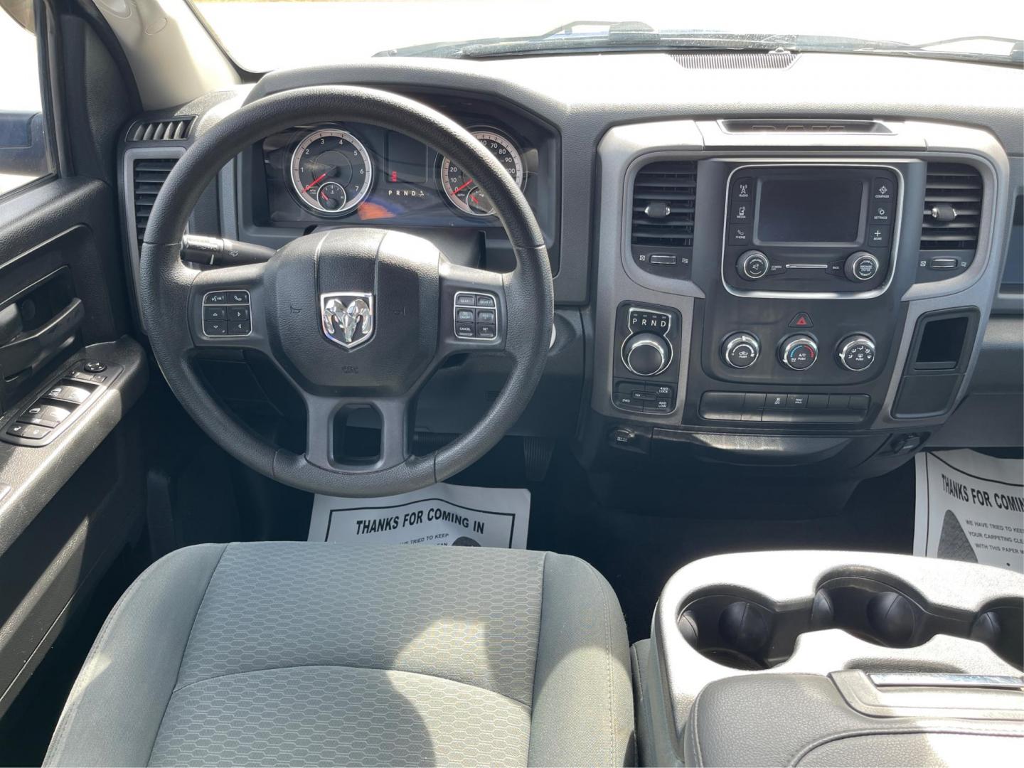 2017 Blue Streak Pearl Coat RAM 1500 Tradesman Quad Cab 4WD (1C6RR7FT5HS) with an 5.7L V8 OHV 16V engine, 8A transmission, located at 4508 South Dixie Dr, Moraine, OH, 45439, (937) 908-9800, 39.689976, -84.218452 - Photo#19