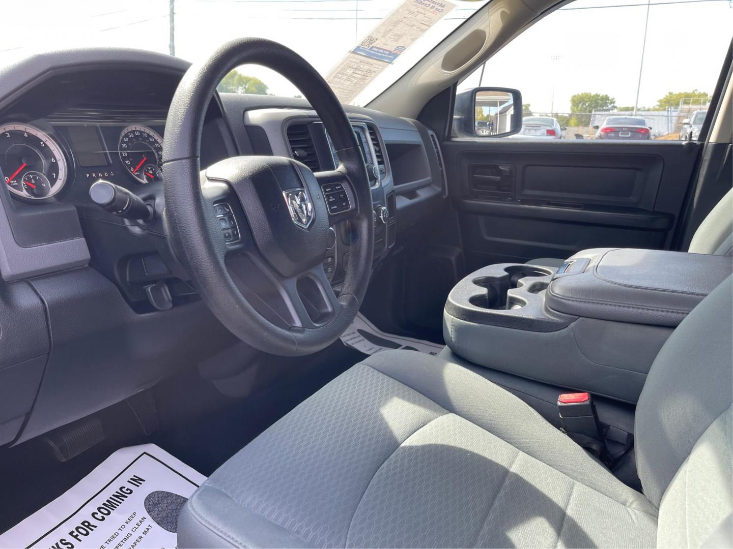 2017 Blue Streak Pearl Coat RAM 1500 Tradesman Quad Cab 4WD (1C6RR7FT5HS) with an 5.7L V8 OHV 16V engine, 8A transmission, located at 4508 South Dixie Dr, Moraine, OH, 45439, (937) 908-9800, 39.689976, -84.218452 - Photo#8