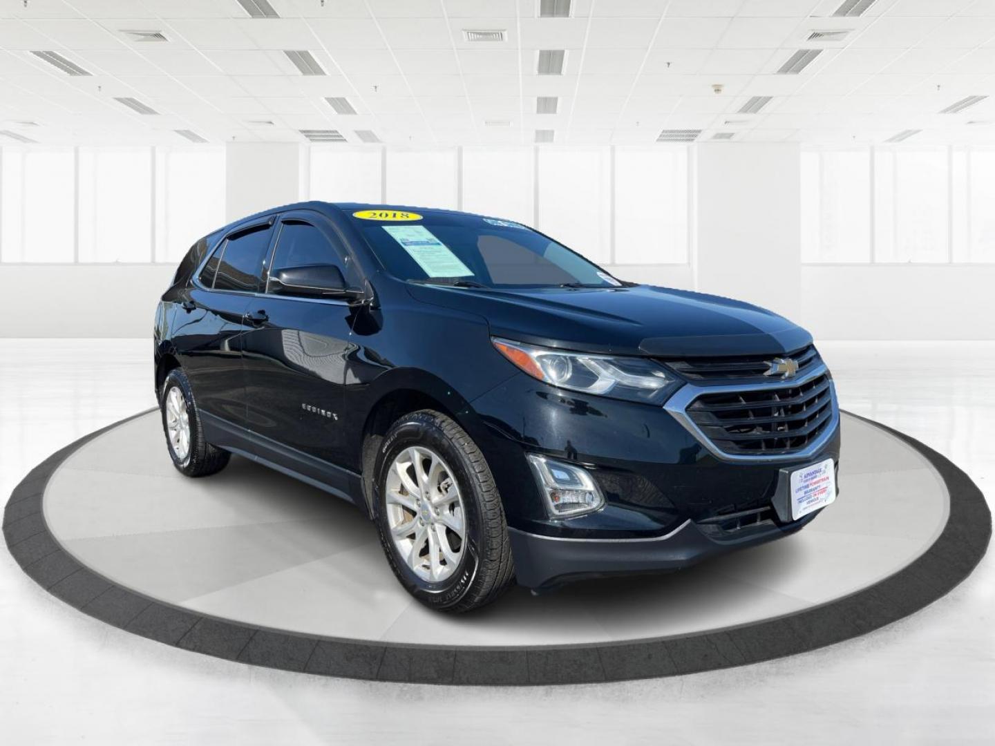 2018 Mosaic Black Metallic Chevrolet Equinox LT 2WD (2GNAXJEV1J6) with an 1.5L L4 DIR DOHC 16V TURBO engine, 6A transmission, located at 4508 South Dixie Dr, Moraine, OH, 45439, (937) 908-9800, 39.689976, -84.218452 - Photo#0