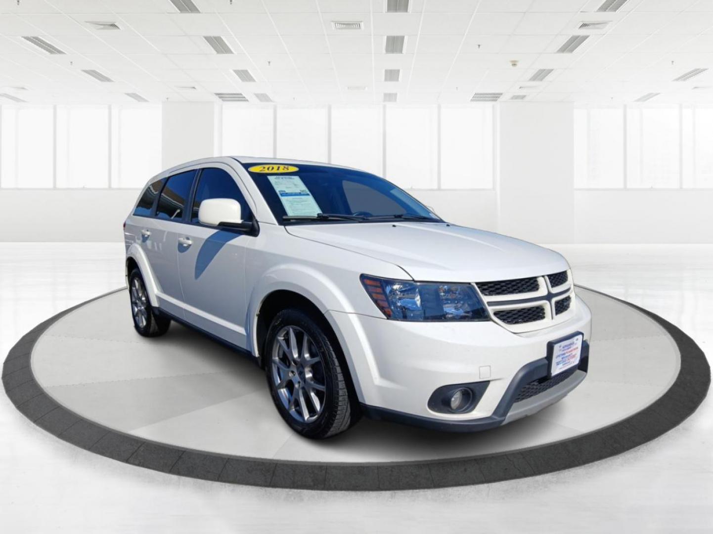 2018 Vice White Dodge Journey GT (3C4PDCEG7JT) with an 3.6L V6 DOHC 24V engine, 6A transmission, located at 8750 N County Rd 25A, Piqua, OH, 45356, (937) 908-9800, 40.164391, -84.232513 - Photo#0