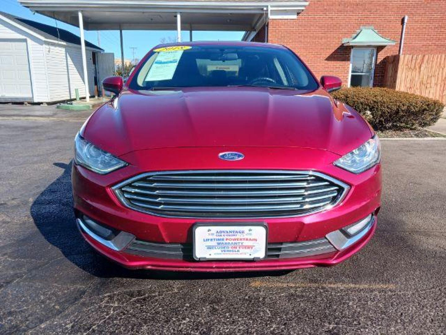 2018 Burgundy Velvet Metallic Tinted Clearcoat Ford Fusion SE (3FA6P0HDXJR) with an 1.5L L4 DOHC 16V engine, 6-Speed Automatic transmission, located at 1230 East Main St, Xenia, OH, 45385, (937) 908-9800, 39.688026, -83.910172 - Photo#1