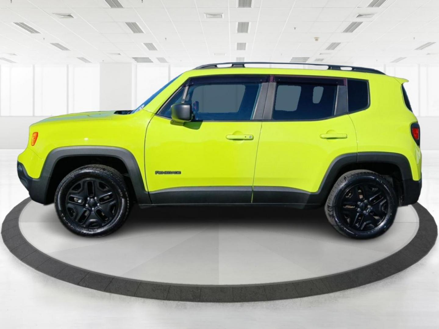 2018 Hypergreen Clear Coat Jeep Renegade Sport 4WD (ZACCJBAB7JP) with an 2.4L L4 DOHC 16V engine, 6M transmission, located at 1099 N County Rd 25A , Troy, OH, 45373, (937) 908-9800, 40.057079, -84.212883 - Photo#3