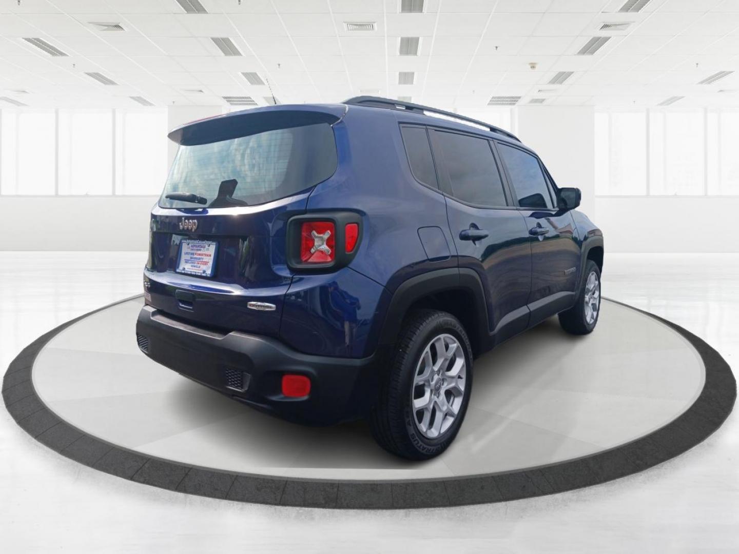 2018 Jetset Blue /Black, premium cloth Jeep Renegade Latitude 4WD (ZACCJBBB6JP) with an 2.4L L4 DOHC 16V engine, 6M transmission, located at 4508 South Dixie Dr, Moraine, OH, 45439, (937) 908-9800, 39.689976, -84.218452 - Photo#1