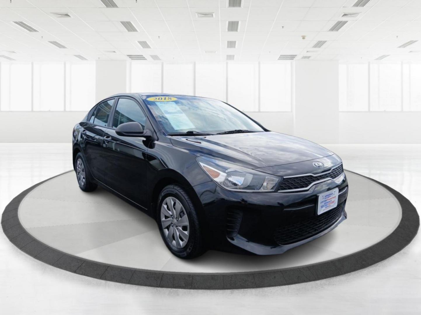 2018 Aurora Black Kia Rio S (3KPA24AB8JE) with an 1.6L L4 DOHC 16V engine, 6A transmission, located at 4508 South Dixie Dr, Moraine, OH, 45439, (937) 908-9800, 39.689976, -84.218452 - Photo#0