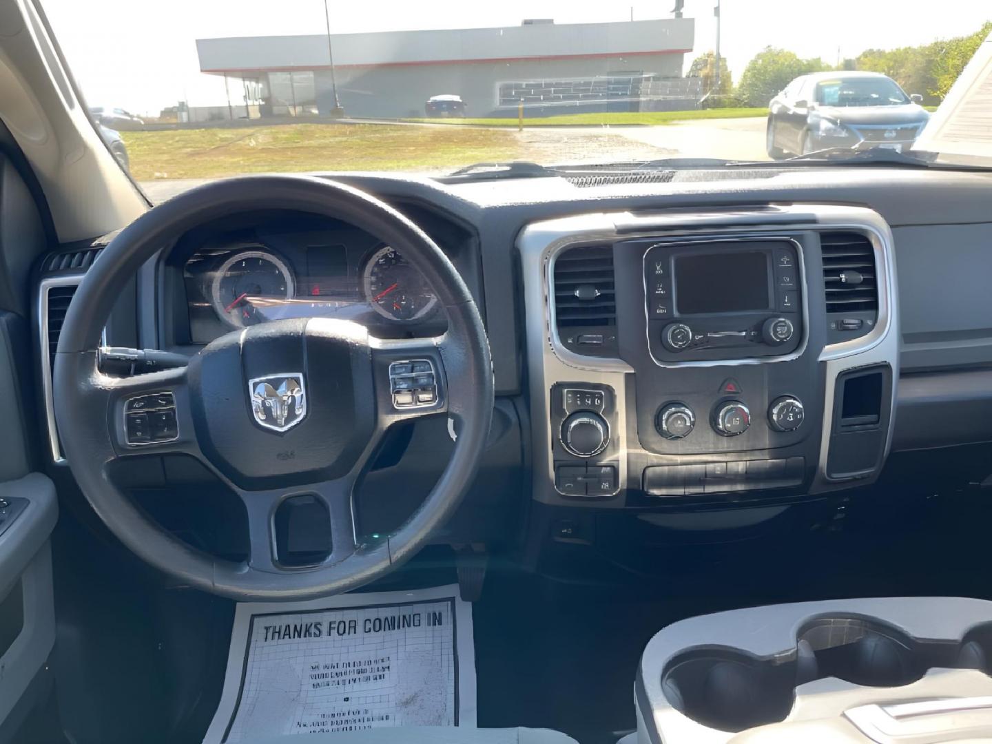 2018 Gray RAM 1500 SLT Crew Cab SWB 4WD (1C6RR7LT8JS) with an 5.7L V8 OHV 16V engine, 8A transmission, located at 1099 N County Rd 25A , Troy, OH, 45373, (937) 908-9800, 40.057079, -84.212883 - Photo#7