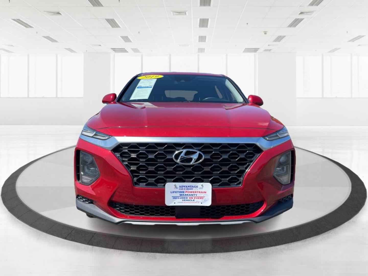 2019 Scarlet Red Hyundai Santa Fe SE 2.4 AWD (5NMS2CAD9KH) with an 2.4L L4 DOHC 16V engine, 8A transmission, located at 880 E. National Road, Vandalia, OH, 45377, (937) 908-9800, 39.891918, -84.183594 - Photo#6